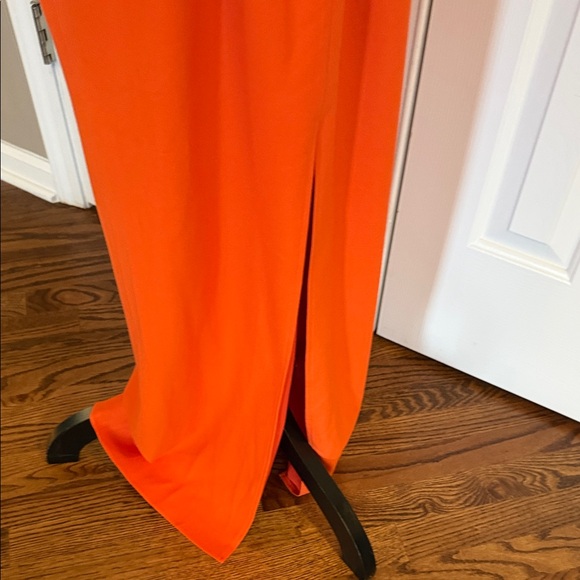 Tanya Taylor Vibrant Orange Maxi Dress - Picture 9 of 14